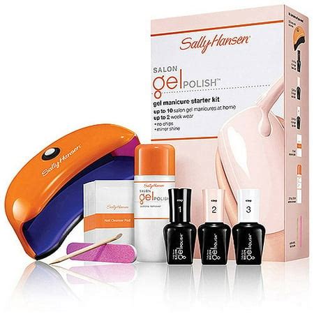 sally hansen gel polish starter kit